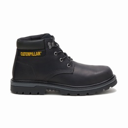 Caterpillar Outbase Steel Toe Work Férfi Bakancs Fekete, HU-A044